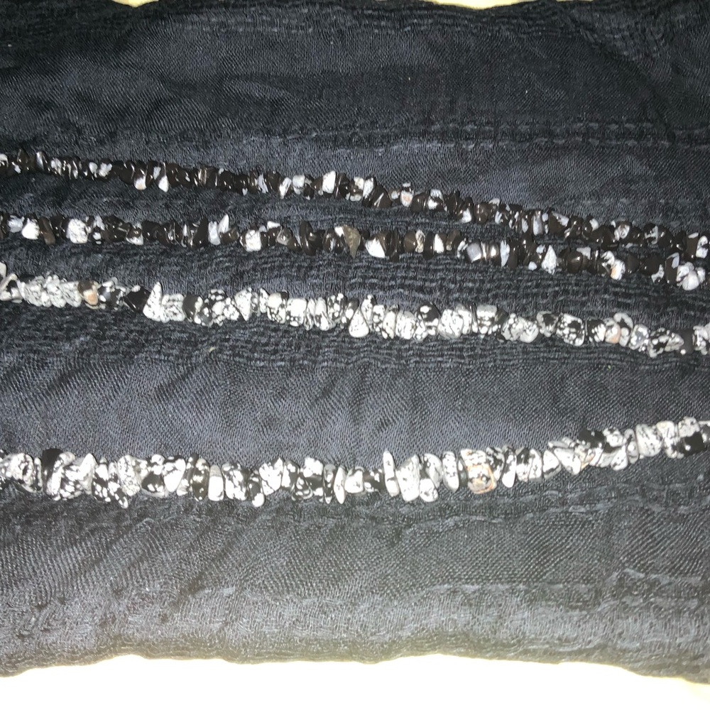 2 Single Hematite(?) Stand Necklaces. - image 4